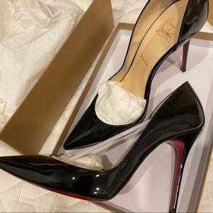 Christian Louboutin Iriza 100 - Black Patent